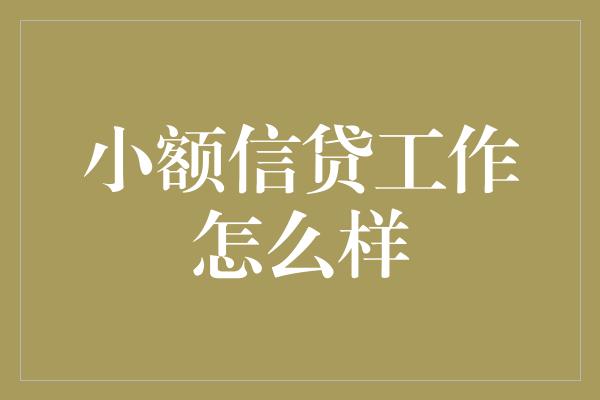 小額信貸工作的發展前景與挑戰縮表:聰明投資的新機遇國泰互聯網股票